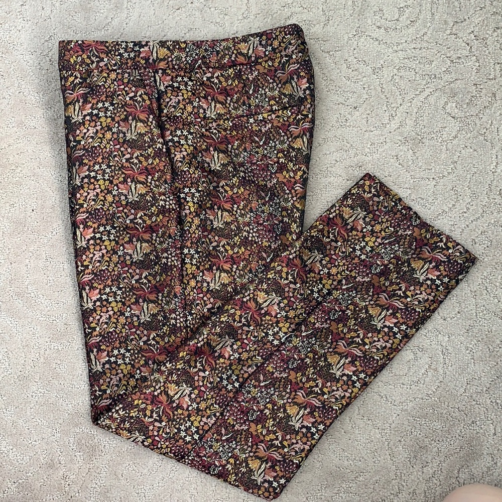 ZARA Patterned Trousers Slacks with pockets!